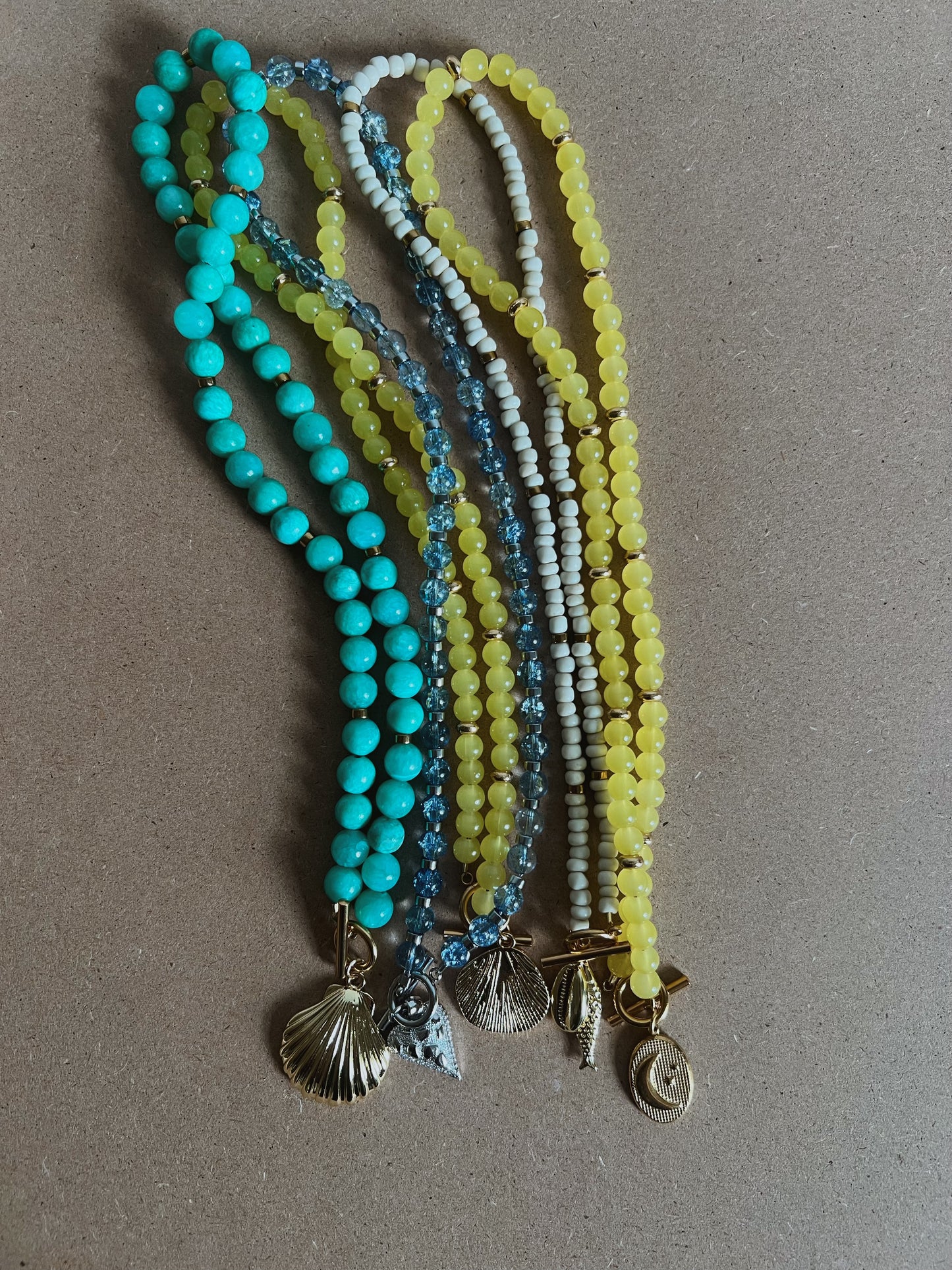 Desert Tide Beaded Necklace