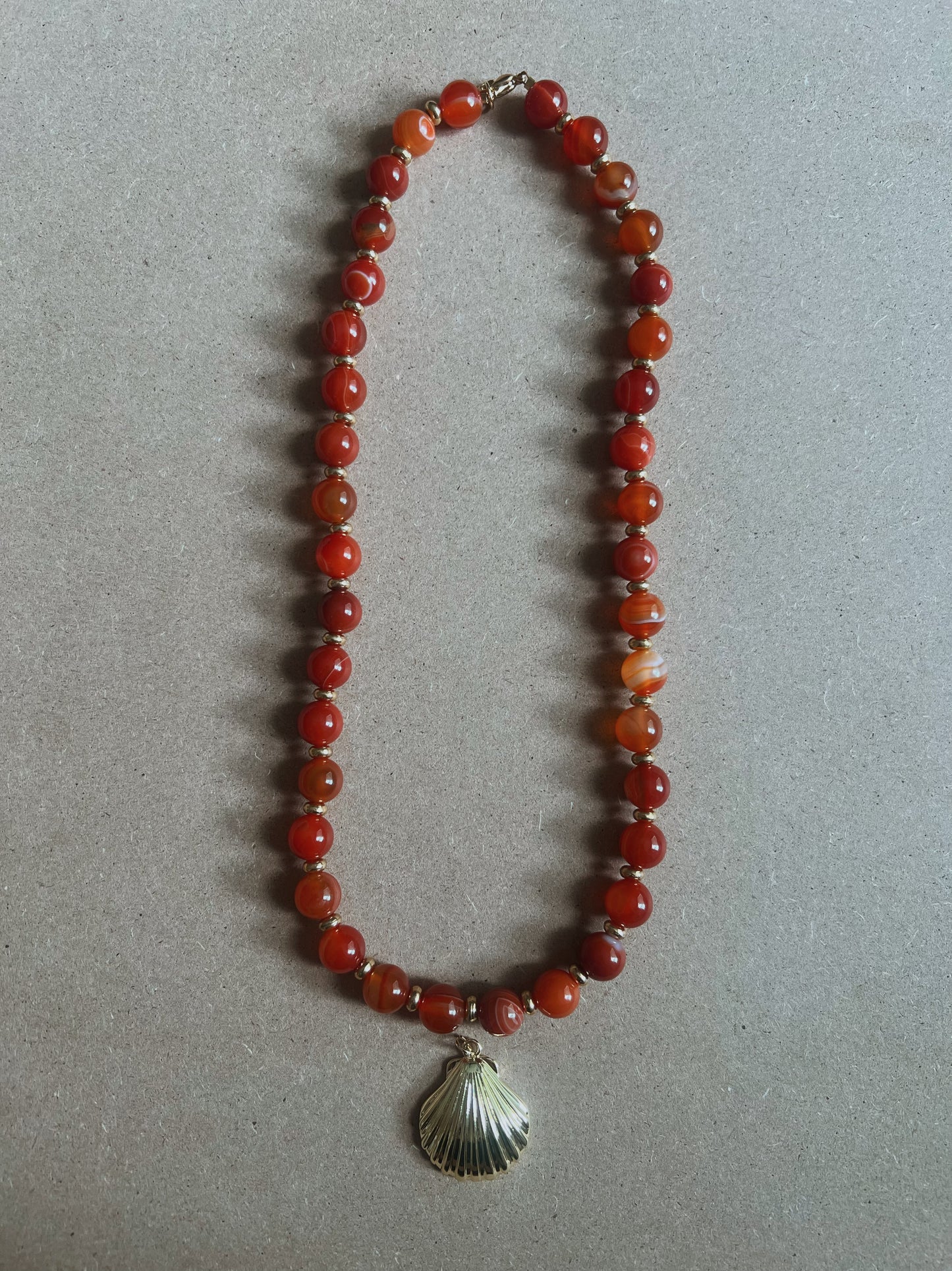 Desert Clay Beaded Necklace