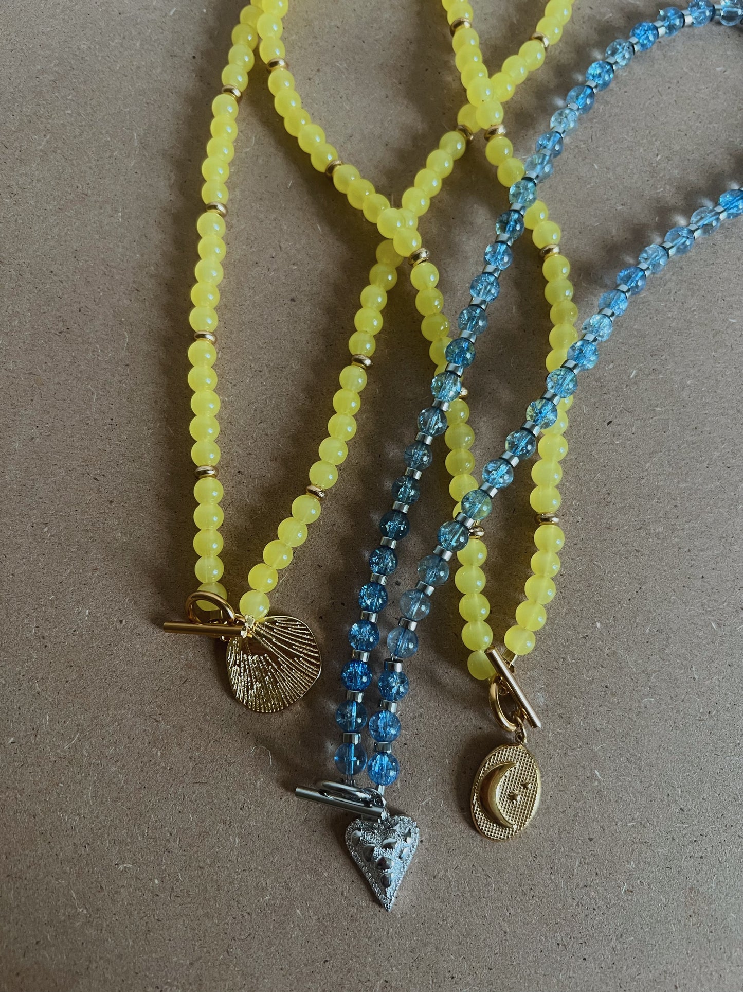 Misty Coast Beaded Necklace