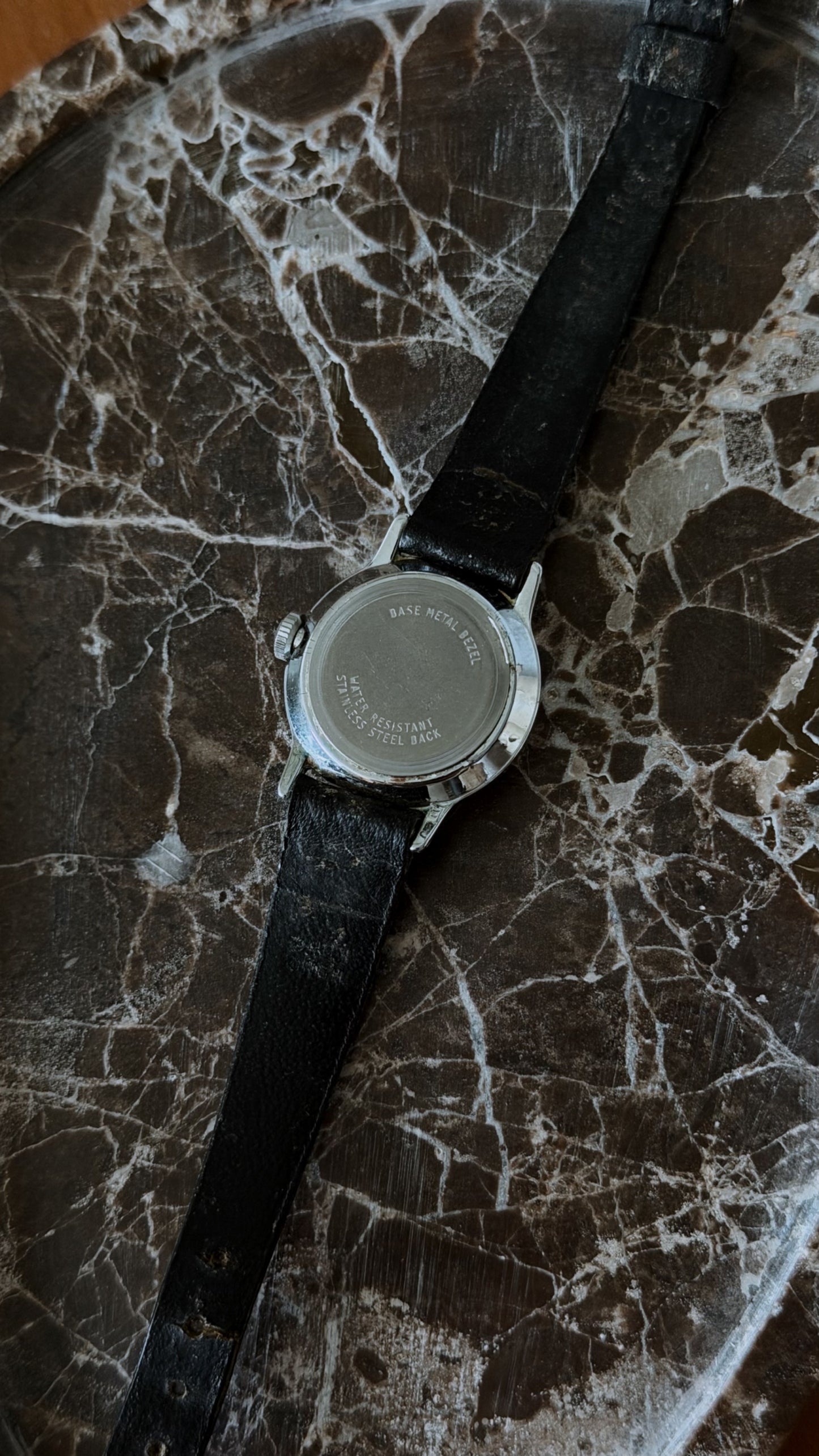 Vintage Timex Leather Band Watch
