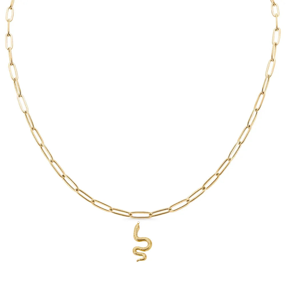 Custom Charm Necklace - Gold