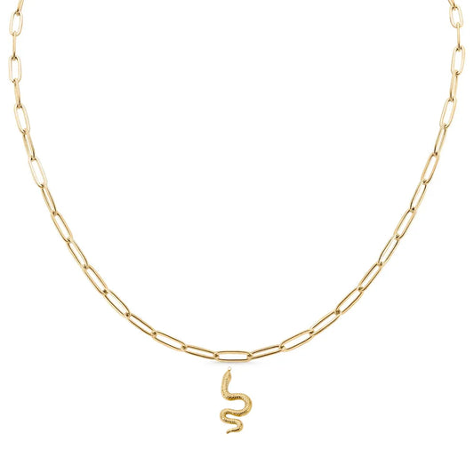 Custom Charm Necklace - Gold