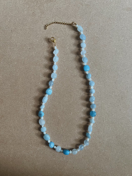 Ocean Breeze Beaded Necklace