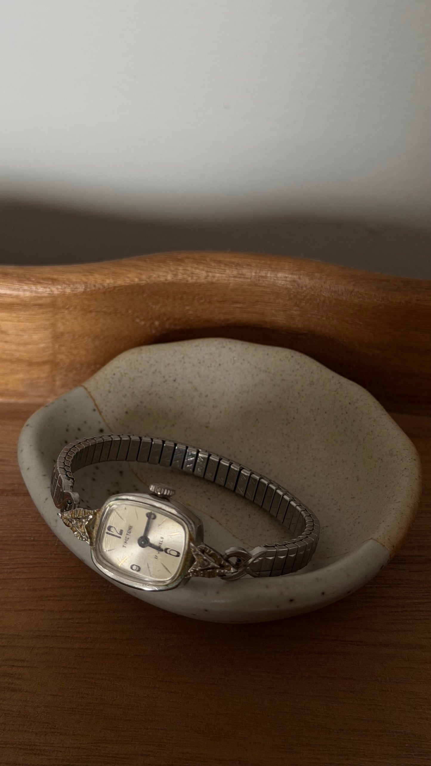 001 Vintage Time Tone 17 Jewel Mechanical Watch