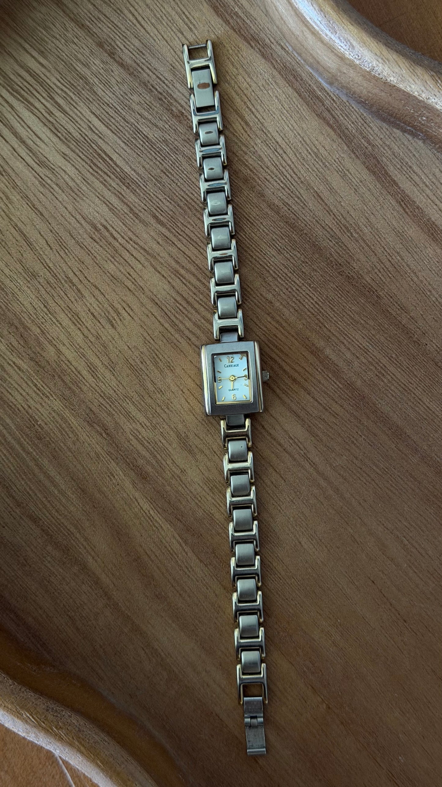 Vintage Carriage Quartz Bracelet Watch