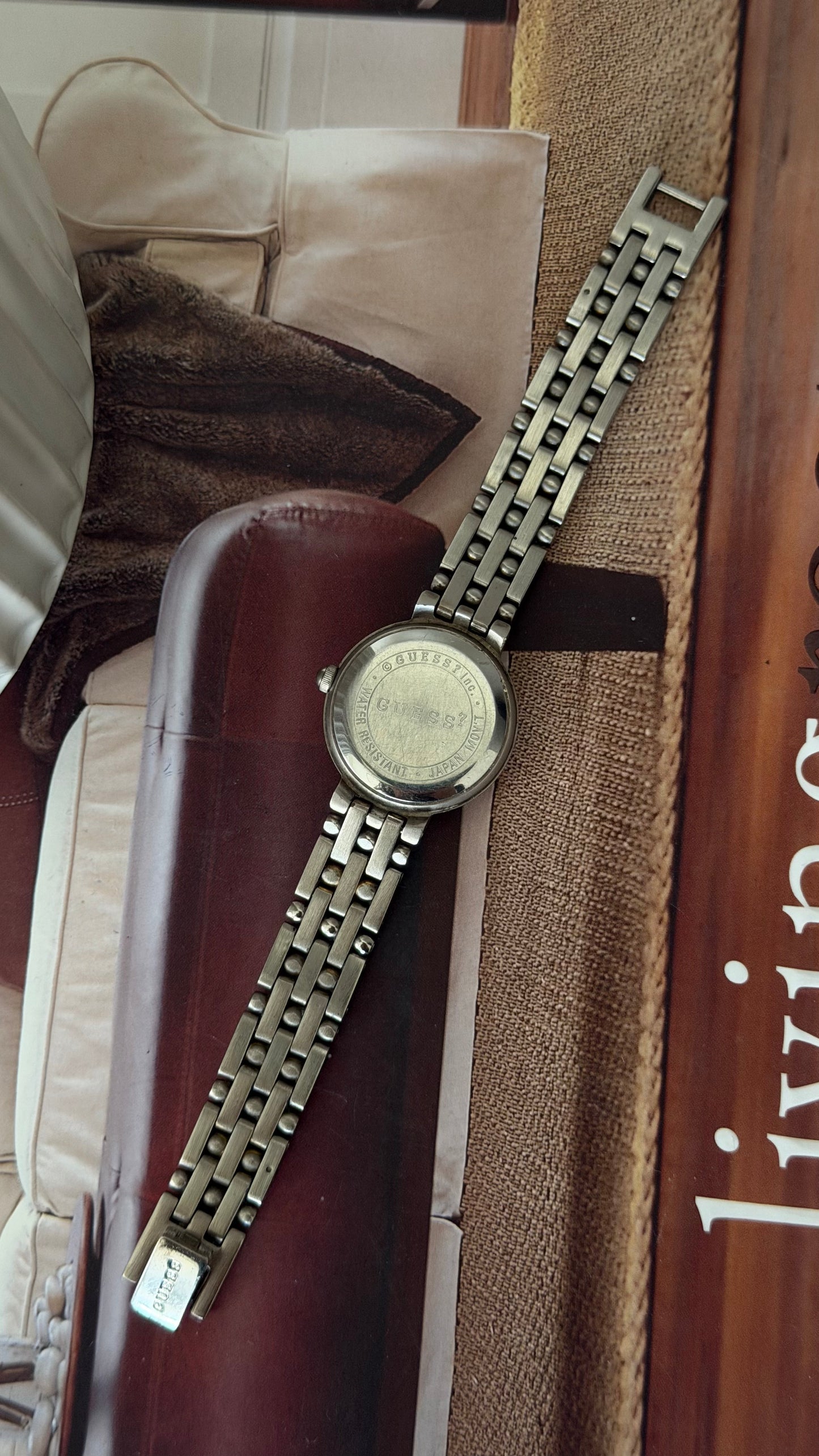 Vintage Guess Two-Tone Bracelet Watch