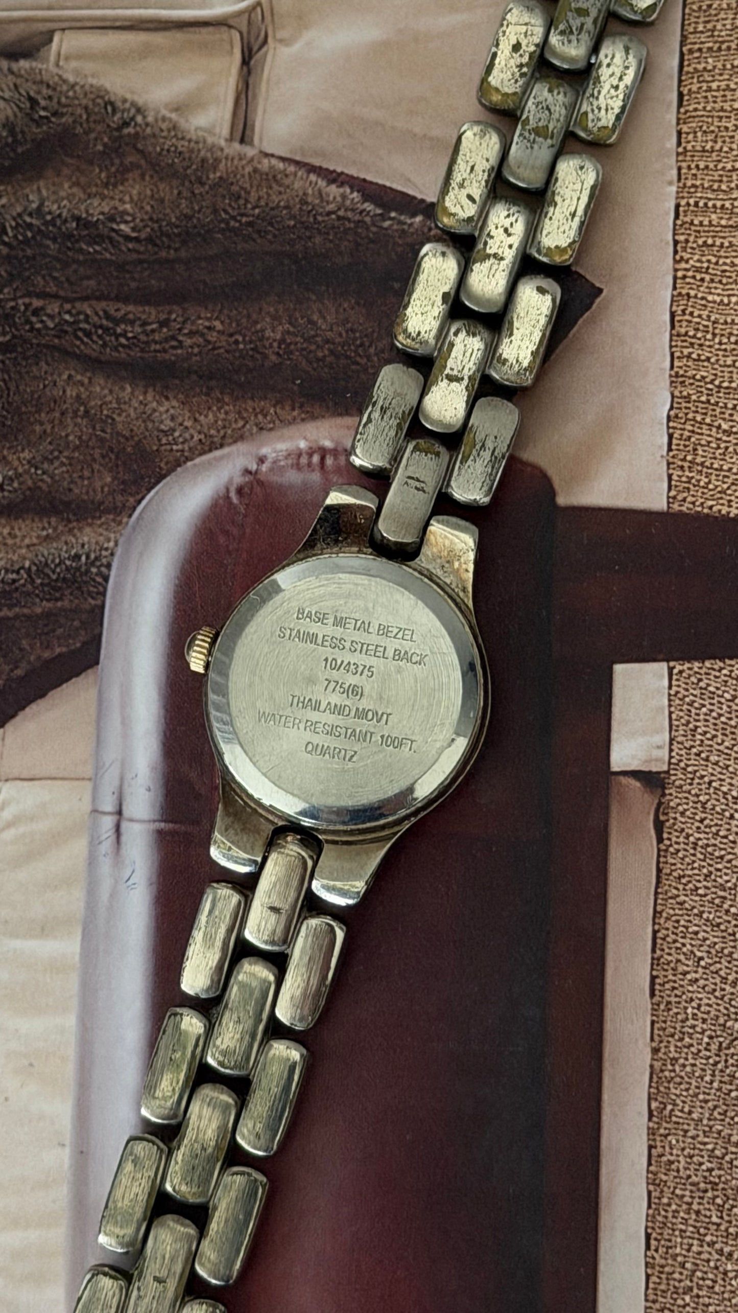Vintage Anne Klein II Two-Tone Watch