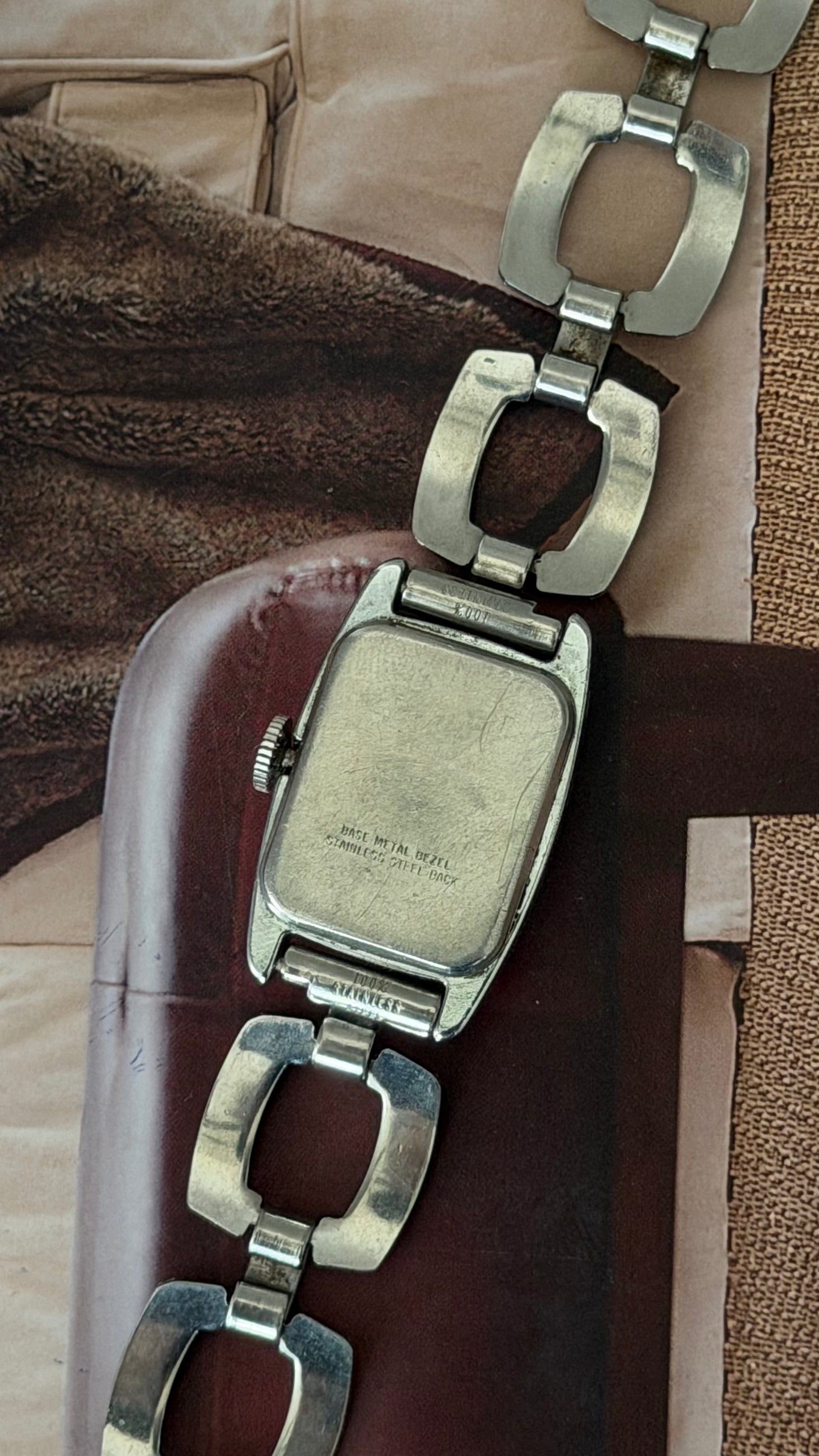 Vintage Timex Mechanical Link Watch