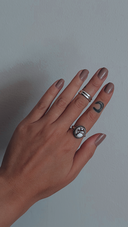 Size 7 Wild Horse Jasper Ring