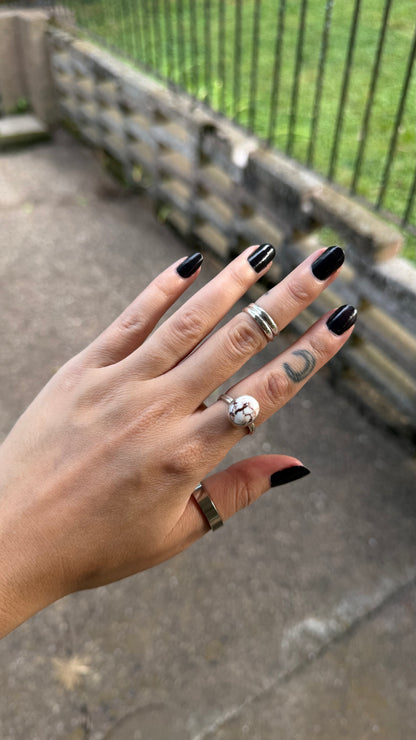 Size 7.5 Wild Horse Jasper Ring