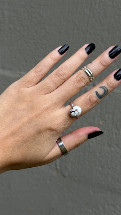 Size 7.5 Wild Horse Jasper Ring
