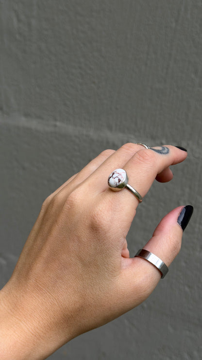Size 7.5 Wild Horse Jasper Ring