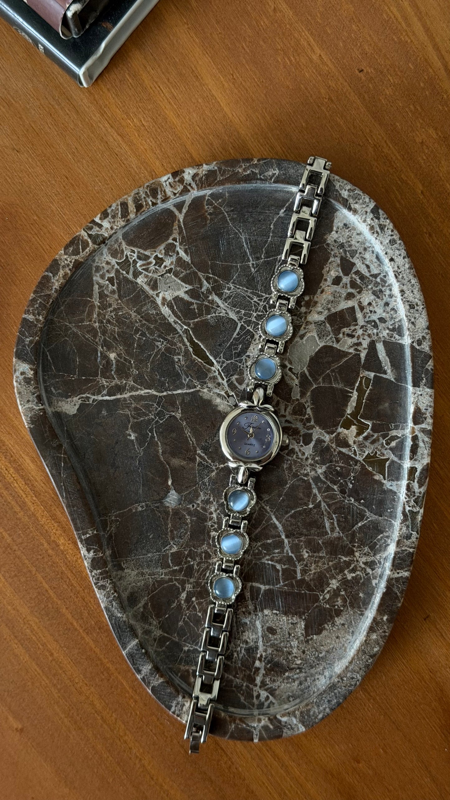 Vintage Fondini Blue Stone Watch