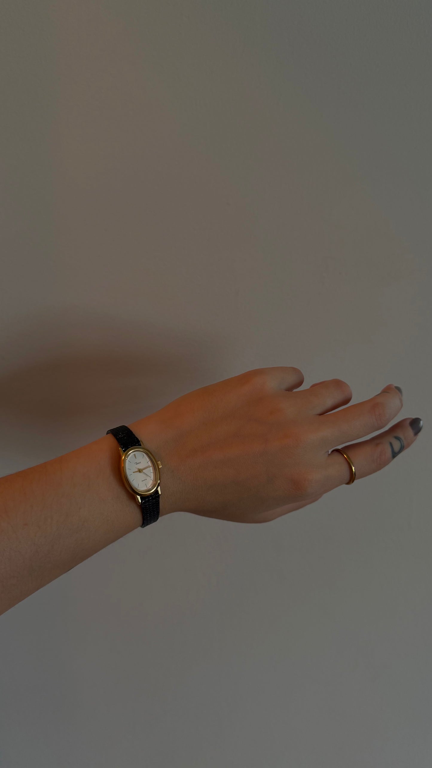 Vintage Timex Oval Face Watch