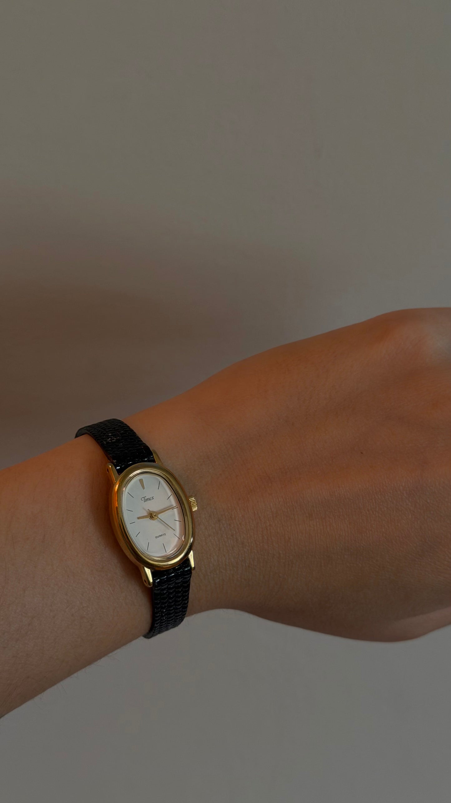 Vintage Timex Oval Face Watch