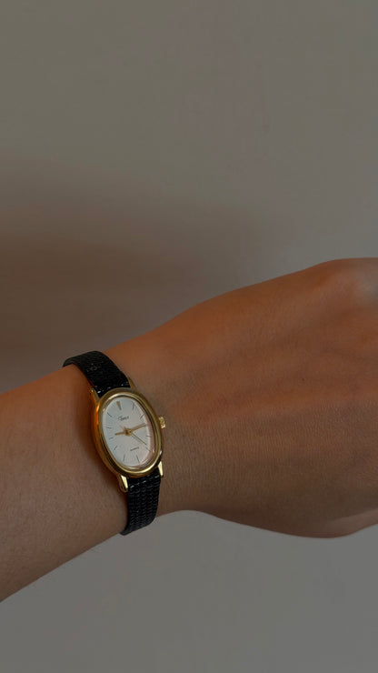 Vintage Timex Oval Face Watch