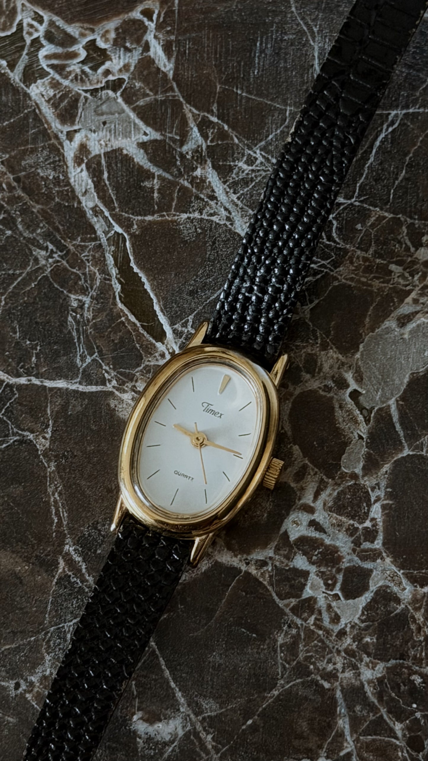 Vintage Timex Oval Face Watch