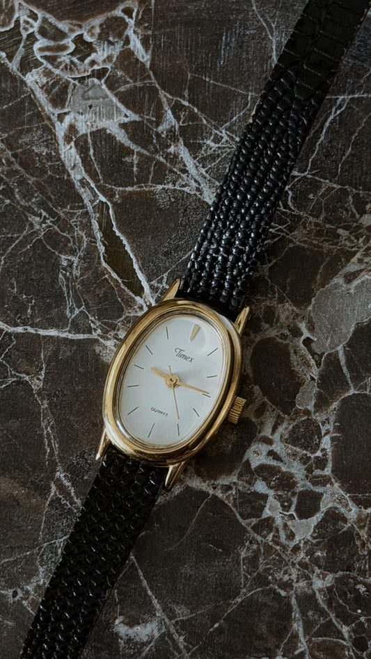 Vintage Timex Oval Face Watch