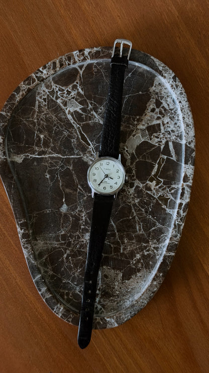 Vintage Timex Leather Band Watch