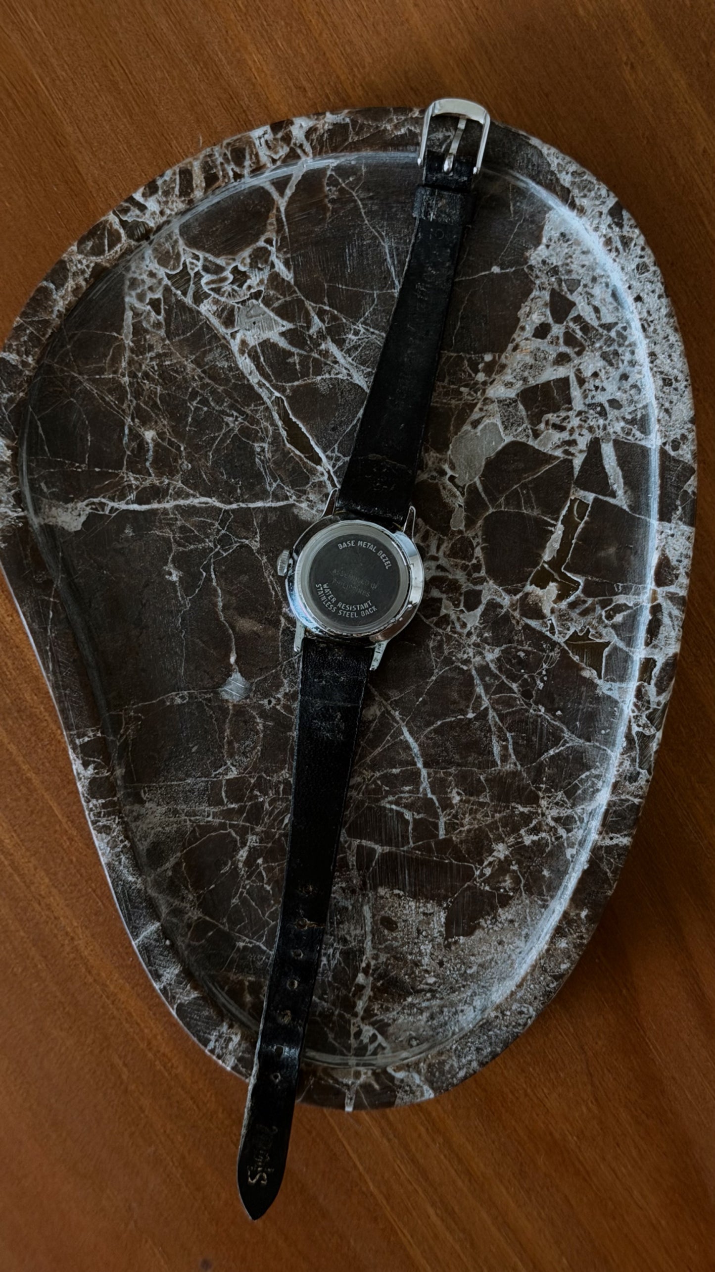 Vintage Timex Leather Band Watch