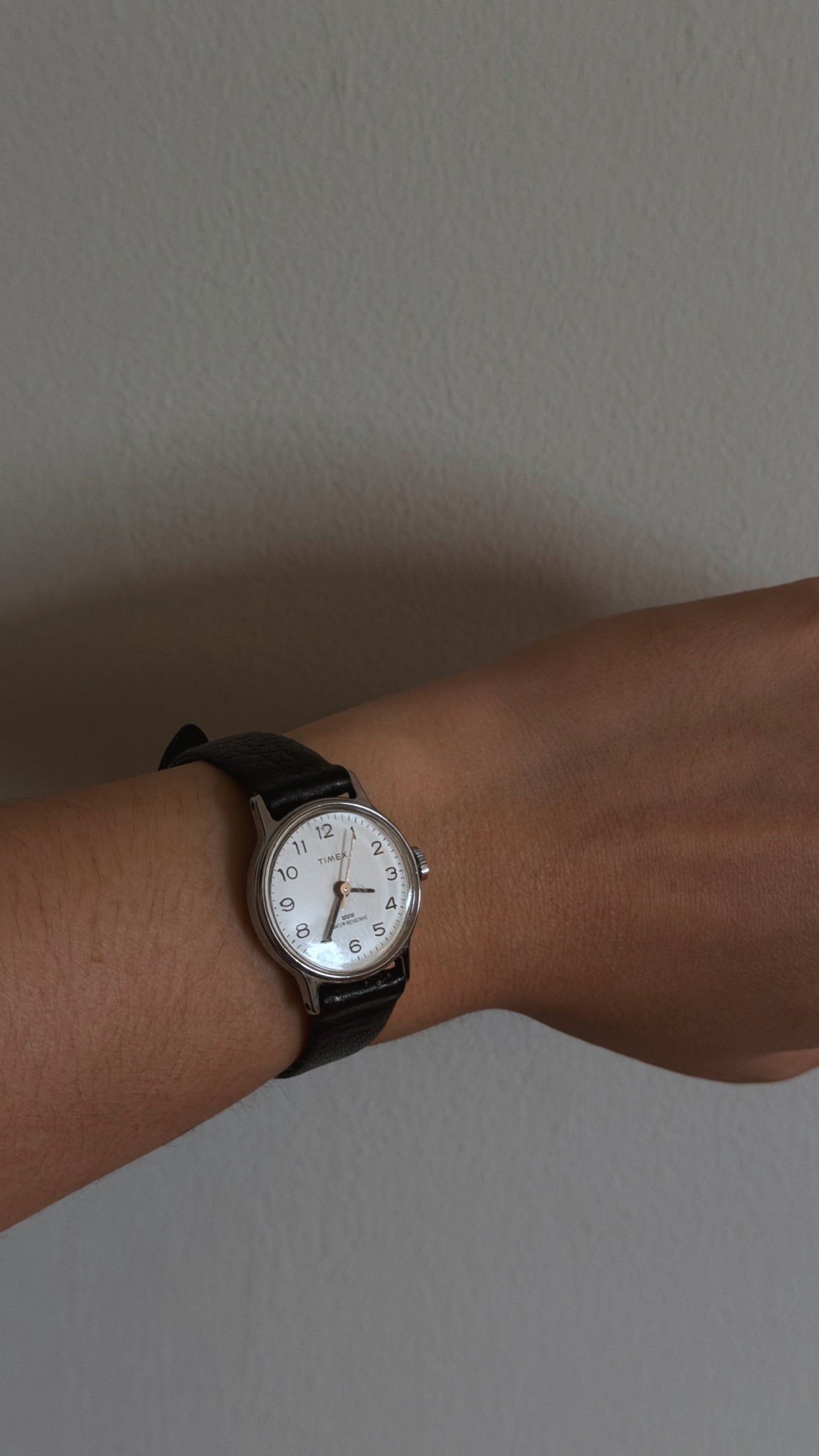 Vintage Timex Leather Band Watch