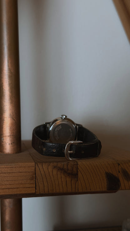 Vintage Timex Leather Band Watch