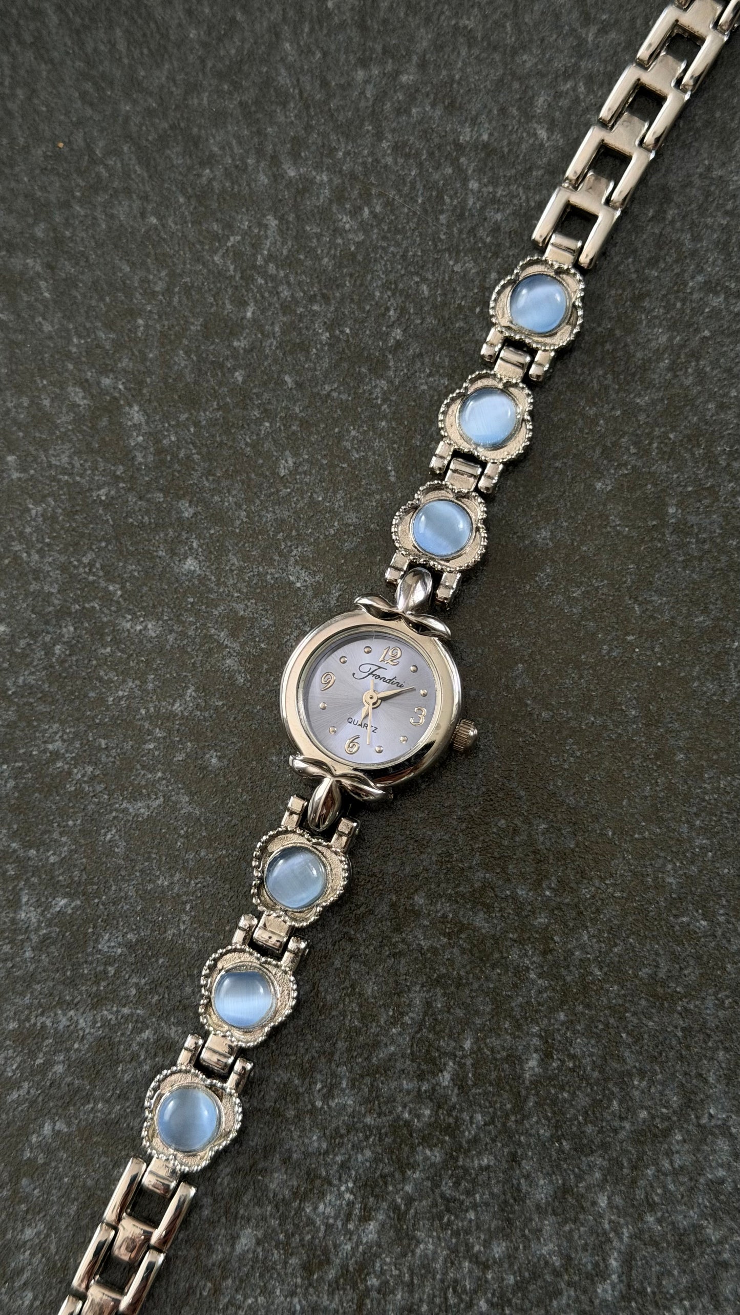 Vintage Fondini Blue Stone Watch