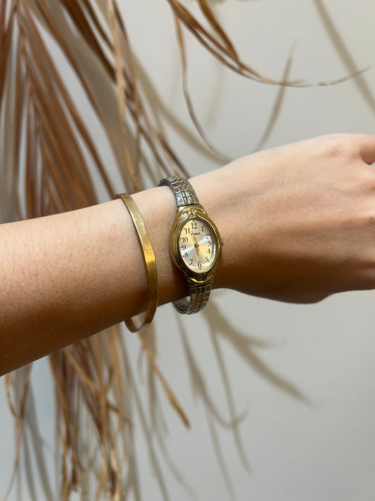 002 Timex Two-Tone Watch