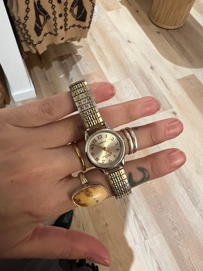 004 Two-Tone Carriage Watch