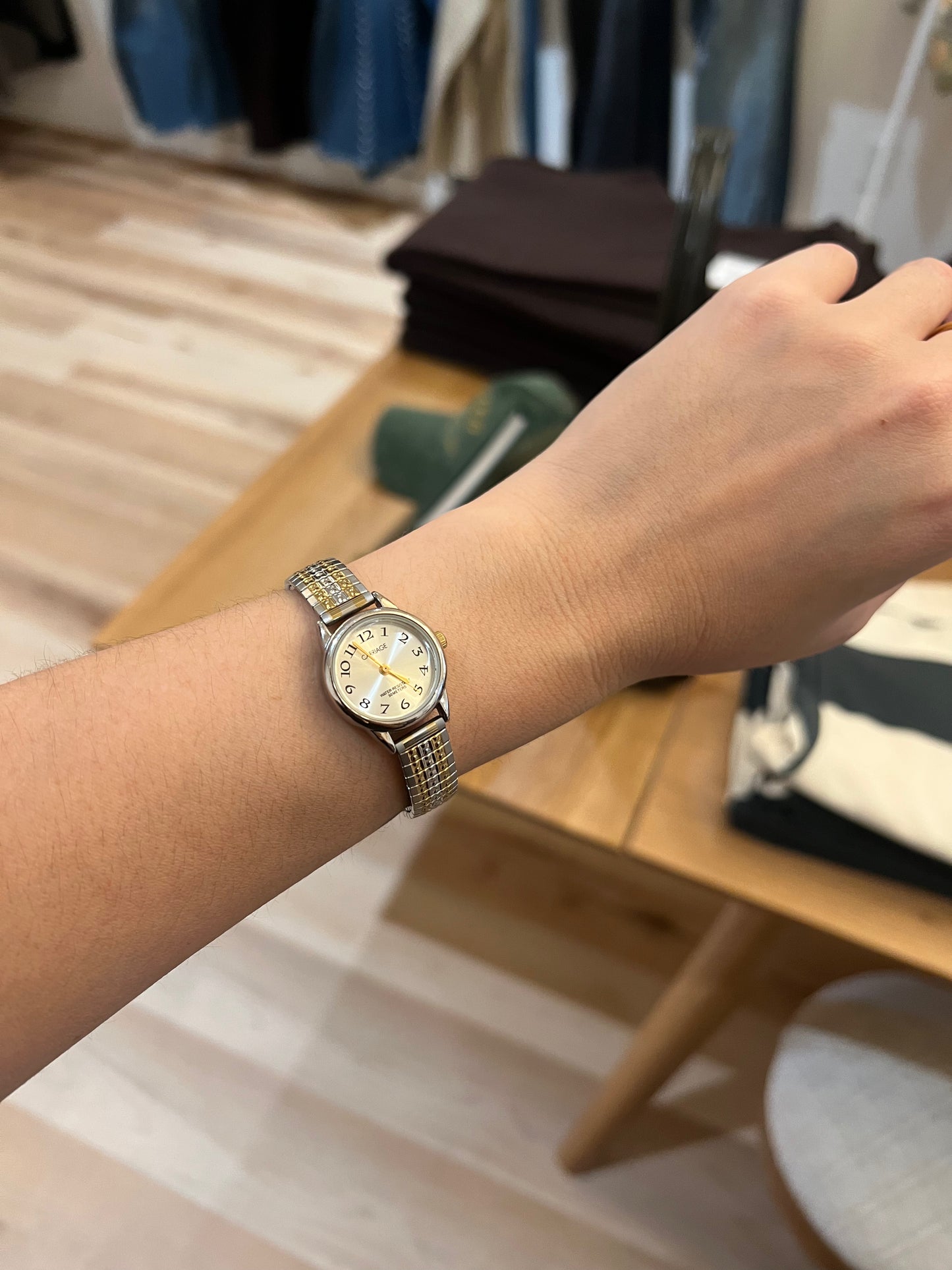 004 Two-Tone Carriage Watch